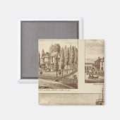 ウォーターワークス・マッドデン邸 マグネット (正面/裏面)