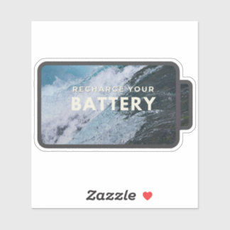 ウォーター充電ステッカー シール