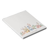 ウォーター素朴カラービレッジハウスインウィンターカスタム ノートパッド (アングル)