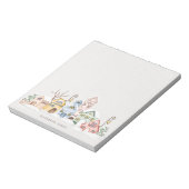 ウォーター素朴カラービレッジハウスインウィンターカスタム ノートパッド (回転)