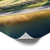 ウォーター絵画カラーズオブファームバーン ポスター (角)