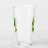 ウォーター色アイリッシュグリーンビールSt patricks day タンブラーグラス (左)
