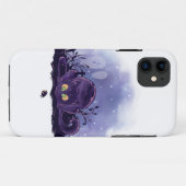 ウォーター色ハロウィーン猫 Case-Mate iPhoneケース (裏面(横))