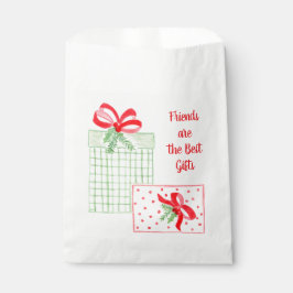 ウォーター色ホリデープレゼントとBows FRIENDS フェイバーバッグ