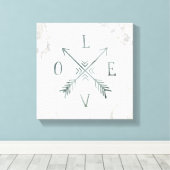 ウォーター色ワンダーラストアドベンチャーIII |愛 キャンバスプリント (インサイチュ (ウッドフロア))