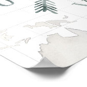 ウォーター色ワンダーラストアドベンチャーIII |愛 ポスター (角)