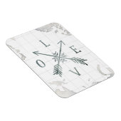 ウォーター色ワンダーラストアドベンチャーIII |愛 マグネット (右側)