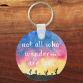 ウォーター色ワンダーラストキーチェーン キーホルダー (正面)