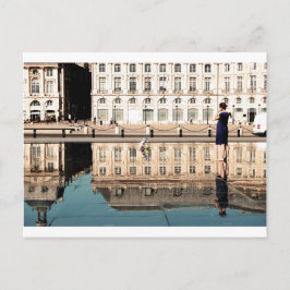 ウォーター鏡インボルドー ポストカード