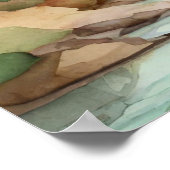 ウォーター・カラーの森のワンダーランド ポスター (角)