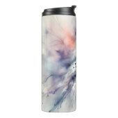 ウォーター・カラーの魅惑のスノーフクロウ タンブラー (回転左)