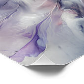 ウォーター・カラーの魅惑のスノーフクロウ ポスター (コーナー)