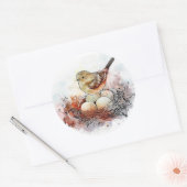 ウォーター・カラー・ウォレン・ネスト ラウンドシール (封筒)