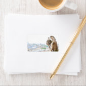 ウォーター・カラー・ガルゴイル・オブ・ノートルダム ラベル (インサイチュ)