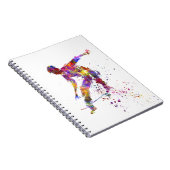 ウォーター・カラー・スケーター ノートブック (右側)