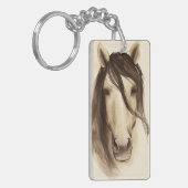 ウォーター・カラー・バーン・アニマル |ホース キーホルダー (正面左)