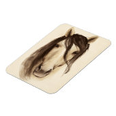 ウォーター・カラー・バーン・アニマル |ホース マグネット (左側)