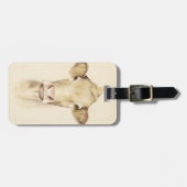 ウォーター・カラー・バーン・アニマル |牛 ラゲッジタグ (正面横)