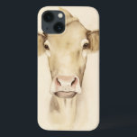 ウォーター・カラー・バーン・アニマル |牛 iPhone 13ケース<br><div class="desc">ウォーター・カラー・バーン・アニマル | Cow Artist: Grace Popp</div>