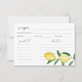 ウォーター・カラー・レモン・シトラスブライダルシャワー (正面)