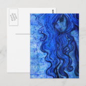 ウォーター・ガール ポストカード (正面/裏面)