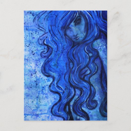 ウォーター・ガール ポストカード (正面)