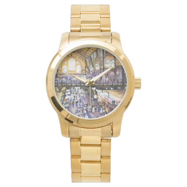 ウォーター・クローゼットはどこだ？ブダペスト 腕時計 (正面)