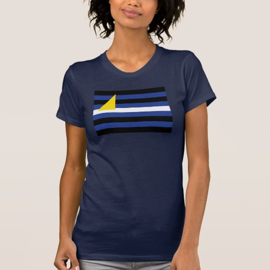 ウォーター・スポーツ プライド・フラッグ Tシャツ (正面)