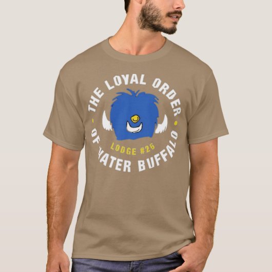 ウォーター・バッファロー・ロッジ26番会 Tシャツ (正面)