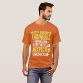 ウォーター・リソース・エンジニア エンジニアリング おもしろデザイン N Tシャツ (正面フル)