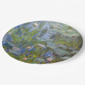 ウォーター・リリーバイクロード・モネクラシックー印象派 ペーパープレート (アングル)