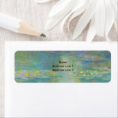 ウォーター・リリー・シリーズ・バイ・クロード・モネ ラベル (インサイチュ)