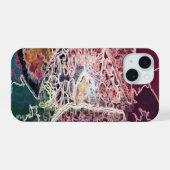 ウォーター iPhone 15ケース (裏面横)