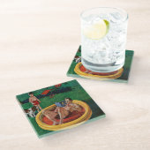 ウォーディングプール ガラスコースター (アングル)