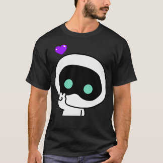 ウォートテオマーチ宇宙飛行士の平和サイン Tシャツ