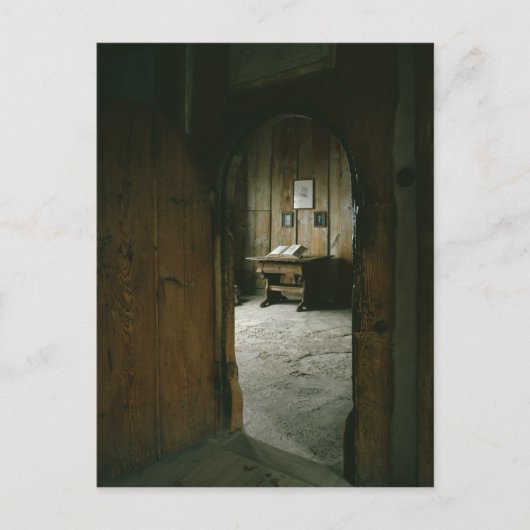 ウォートブルク城のルターの部屋 ポストカード (正面)