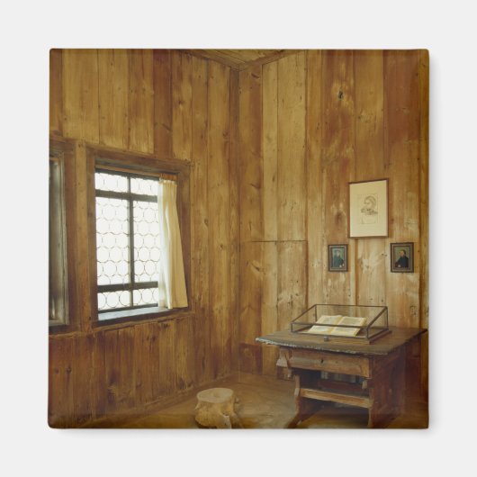 ウォートブルク城のルーサールーム マグネット (正面)