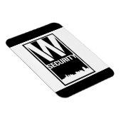 ウォードセキュリティ長方形マグネット マグネット (右側)