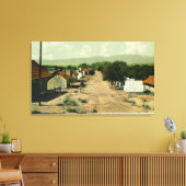 ウォーナーズホット春ビューサンディエゴカウンティ， CA キャンバスプリント (インサイチュ (リビング))