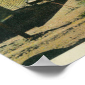 ウォーナーズホット春ビューサンディエゴカウンティ， CA ポスター (角)