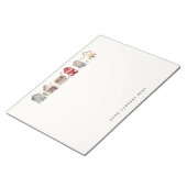 ウォーパーソナライズされたターカラーハウスリアルティ ノートパッド (アングル)