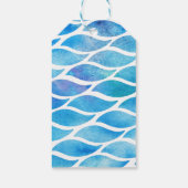 ウォーパーソナライズされたトガンサマー誕生日ありがとう ギフトタグ (裏面)