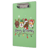 ウォーフメリーマスタイポグラフィクリップボード クリップボード (左)