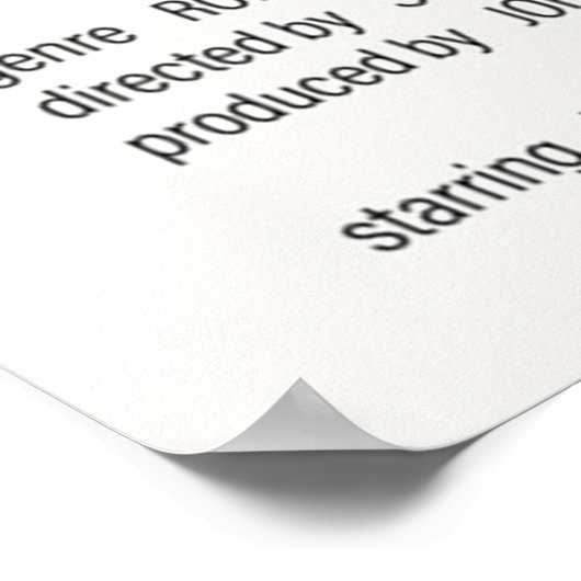 ウォーフラワーのオルタナティブ映画になる権利 ポスター (角)