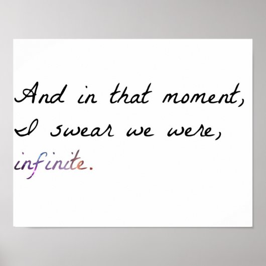 ウォーフラワーのポスターになる引用文 ポスター (正面)