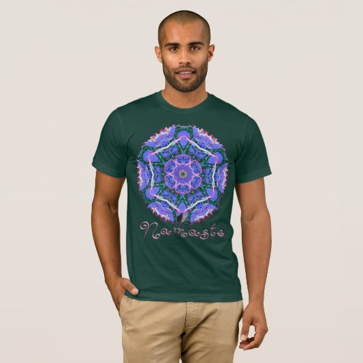 ウォープ・ナマステ・カレイドスコープ Tシャツ (正面フル)