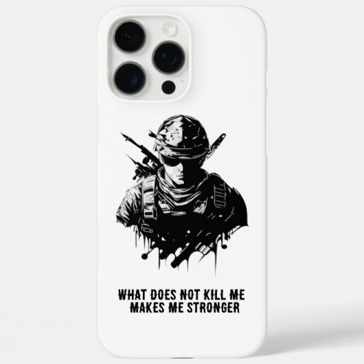 ウォーマインドセット戦士スマホケース Case-Mate iPhoneケース (裏面)