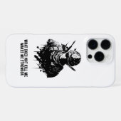 ウォーマインドセット戦士スマホケース iPhoneケース (裏面横)