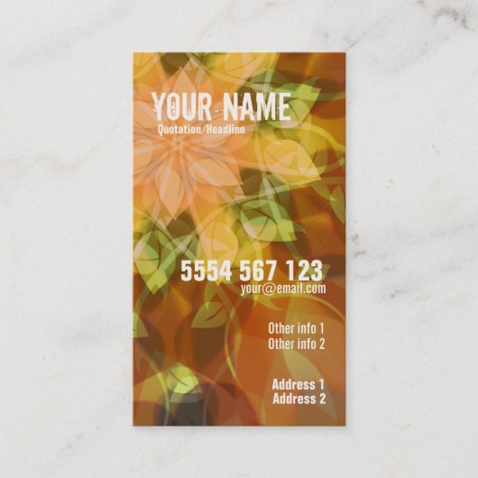 ウォーマニア名刺 名刺 (正面)