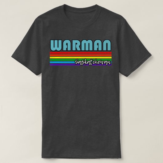 ウォーマンサスカチュワンプライドウォーマンLGBTギフトLGBTQ S Tシャツ (デザイン正面)